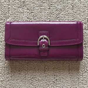 Coach Patent Leather Wallet